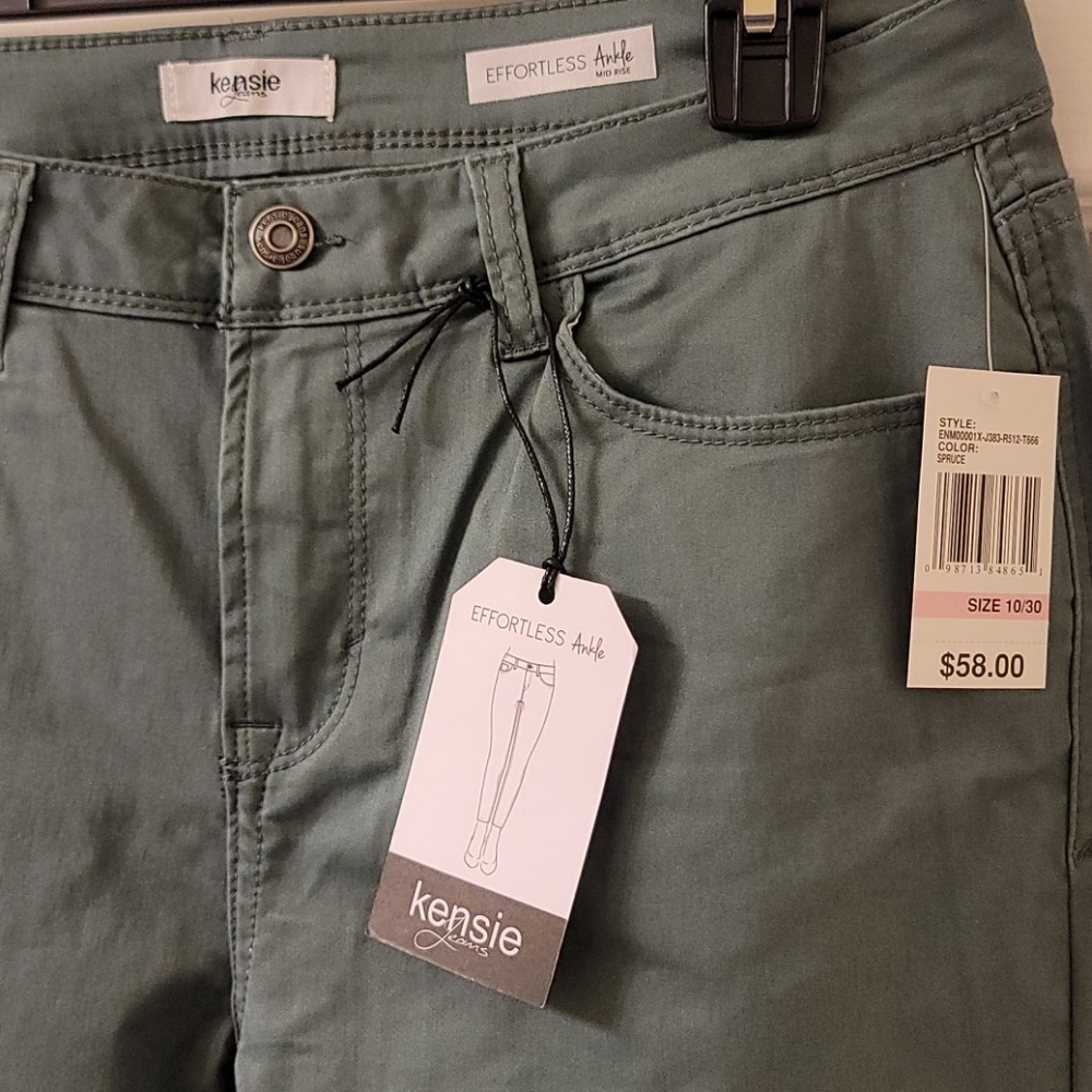 Kensie Midrise Ankle Jeans/Pants